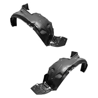 Alzare® - Front Driver and Passenger Side Fender Liner Set (CAPA Certified)