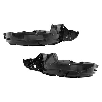 Alzare® - Front Driver and Passenger Side Fender Liner Set (CAPA Certified)