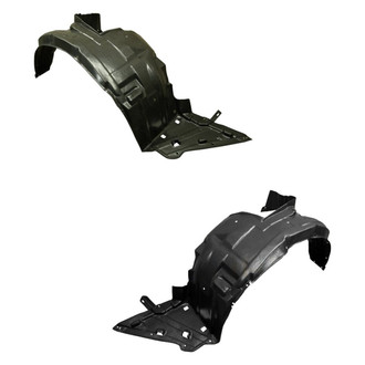 Alzare® - Front Driver and Passenger Side Fender Liner Set (Standard Line)