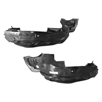 Alzare® - Front Driver and Passenger Side Fender Liner Set (Standard Line)