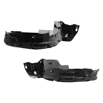 Alzare® - Front Driver and Passenger Side Fender Liner Set (CAPA Certified)