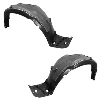 Alzare® - Front Driver and Passenger Side Fender Liner Set (CAPA Certified)