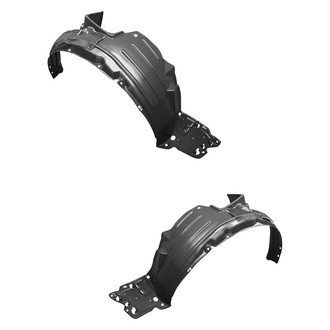 Alzare® - Front Driver and Passenger Side Fender Liner Set (Standard Line)