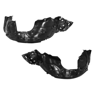 Alzare® - Front Driver and Passenger Side Fender Liner Set (CAPA Certified)