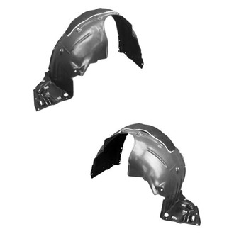 Alzare® - Front Driver and Passenger Side Fender Liner Set (Standard Line)
