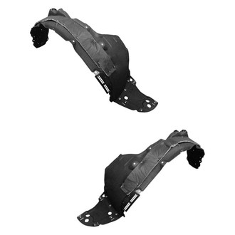 Alzare® - Front Driver and Passenger Side Fender Liner Set (Standard Line)