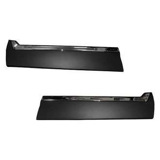 Alzare® - Front Lower Driver and Passenger Side Door Molding Set (Standard Line)