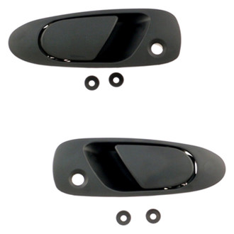 Alzare® - Front Driver and Passenger Side Exterior Door Handle Set (Standard Line)