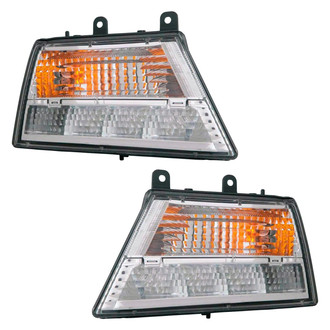 Alzare® - Driver Side Replacement Turn Signal/Parking Light Set (Standard Line)