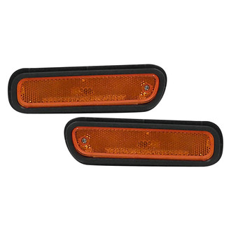 Alzare® - Driver Side Replacement Side Marker Light Set (Standard Line)