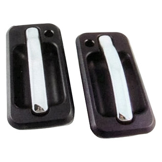Alzare® - Front Driver and Passenger Side Exterior Door Handle Set (Standard Line)