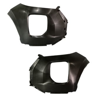 Alzare® - Front Driver and Passenger Side Bumper Cover Set (CAPA Certified)