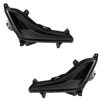 Alzare® - Front Driver and Passenger Side Fog Light Cover Set (Standard Line)