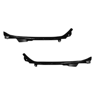 Alzare® - Front Driver and Passenger Side Bumper Cover Stiffener Bracket Set (Standard Line)