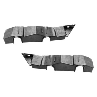 Alzare® - Front Driver and Passenger Side Bumper Cover Bracket Set (Standard Line)