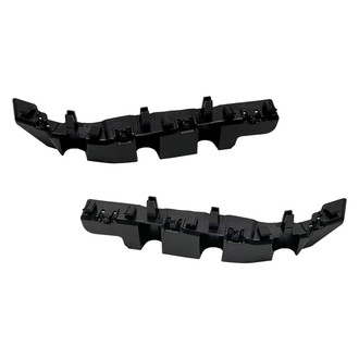 Alzare® - Front Outer Driver and Passenger Side Bumper Cover Bracket Set (Standard Line)
