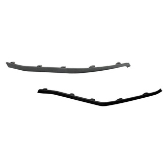 Alzare® - Front Driver and Passenger Side Bumper Cover Molding Set (Standard Line)