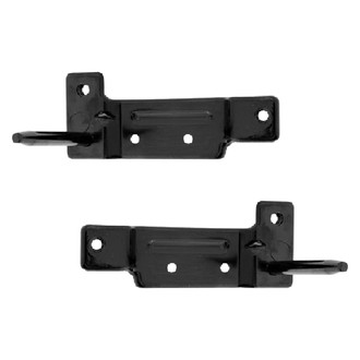 Alzare® - Rear Driver and Passenger Side Bumper Impact Bar Brace Set (Standard Line)