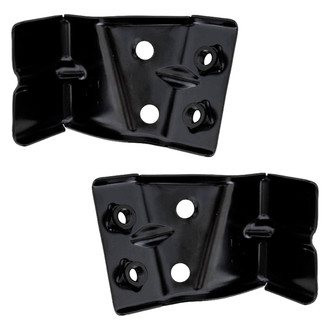 Alzare® - Front Rearward Driver and Passenger Side Fender Brace Rear Section Set (Standard Line)