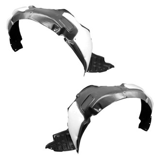 Alzare® - Front Driver and Passenger Side Fender Liner Set (Standard Line)