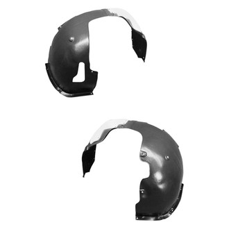 Alzare® - Front Driver and Passenger Side Fender Liner Set (Standard Line)