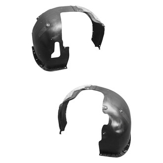 Alzare® - Front Driver and Passenger Side Fender Liner Set (CAPA Certified)