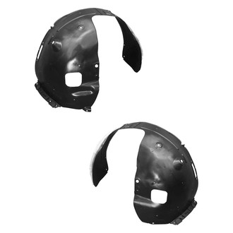 Alzare® - Front Driver and Passenger Side Fender Liner Set (CAPA Certified)