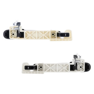 Alzare® - Rear Driver and Passenger Side Exterior Door Handle Set (Standard Line)