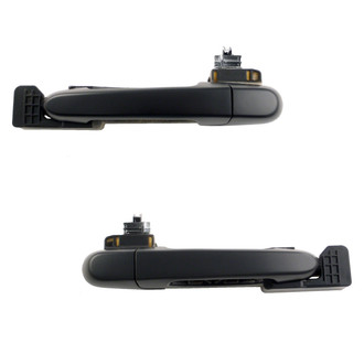 Alzare® - Rear Driver and Passenger Side Exterior Door Handle Set (Standard Line)