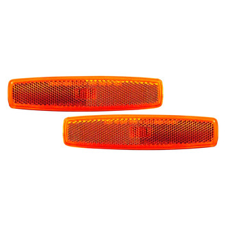 Alzare® - Driver Side Replacement Side Marker Light Set (Standard Line)
