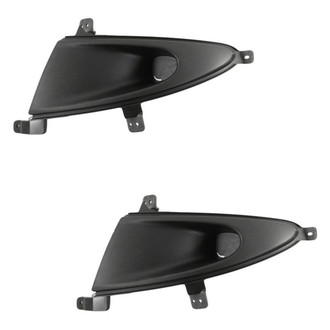 Alzare® - Front Driver and Passenger Side Fog Light Cover Set (Standard Line)