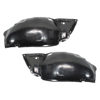 Alzare® - Front Driver and Passenger Side Fender Liner Front Section Set (Standard Line)