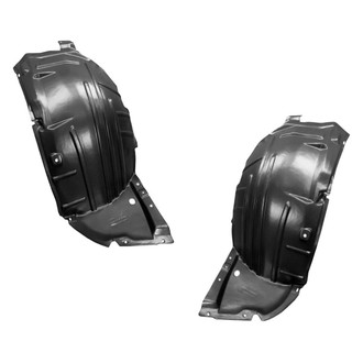 Alzare® - Front Driver and Passenger Side Fender Liner Front Section Set (Standard Line)