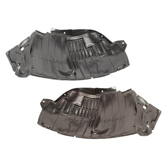 Alzare® - Front Forward Driver and Passenger Side Fender Liner Set (Standard Line)
