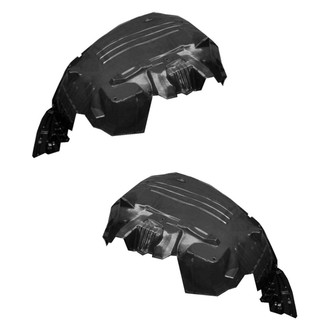Alzare® - Front Driver and Passenger Side Fender Liner Set (Standard Line)