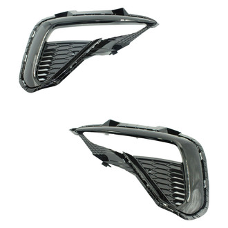 Alzare® - Front Fog Light Bezel