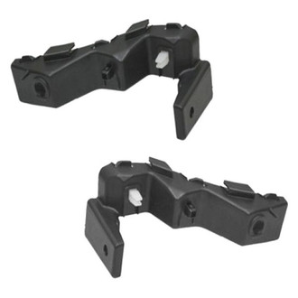 Alzare® - Front Lower Outer Driver and Passenger Side Bumper Cover Bracket Set (Standard Line)