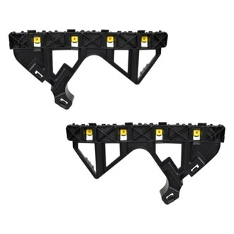 Alzare® - Rear Driver and Passenger Side Bumper Cover Retainer Set (CAPA Certified)