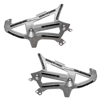 Alzare® - Front Driver and Passenger Side Fender Brace Set (Standard Line)
