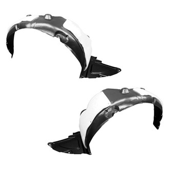 Alzare® - Front Driver and Passenger Side Fender Liner Set (Standard Line)