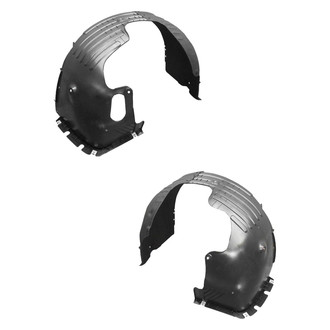 Alzare® - Front Driver and Passenger Side Fender Liner Set (CAPA Certified)