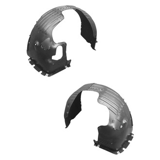 Alzare® - Front Driver and Passenger Side Fender Liner Set (Standard Line)
