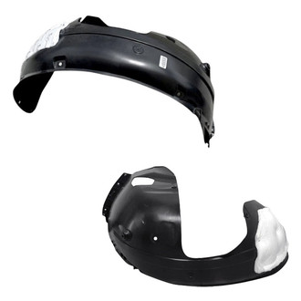 Alzare® - Front Driver and Passenger Side Fender Liner Set (CAPA Certified)