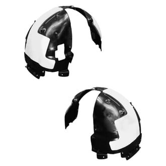 Alzare® - Front Driver and Passenger Side Fender Liner Set (Standard Line)