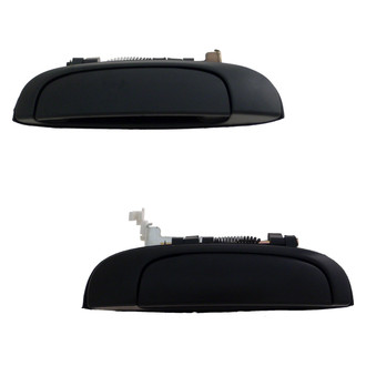 Alzare® - Rear Driver and Passenger Side Exterior Door Handle Set (Standard Line)