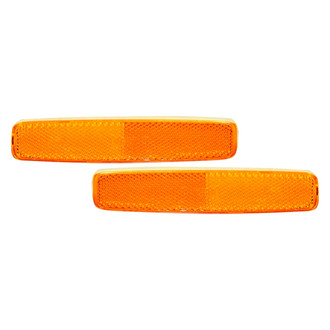 Alzare® - Driver Side Replacement Side Marker Light Set (Standard Line)