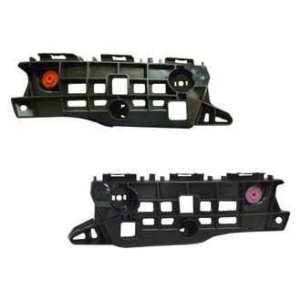 Alzare® - Front Outer Driver and Passenger Side Bumper Cover Bracket Set (Standard Line)