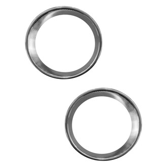 Alzare® - Front Driver and Passenger Side Fog Light Trim Set (Standard Line)