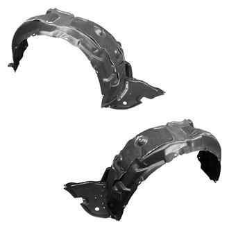 Alzare® - Front Driver and Passenger Side Fender Liner Set (CAPA Certified)