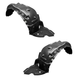Alzare® - Front Driver and Passenger Side Fender Liner Set (Standard Line)